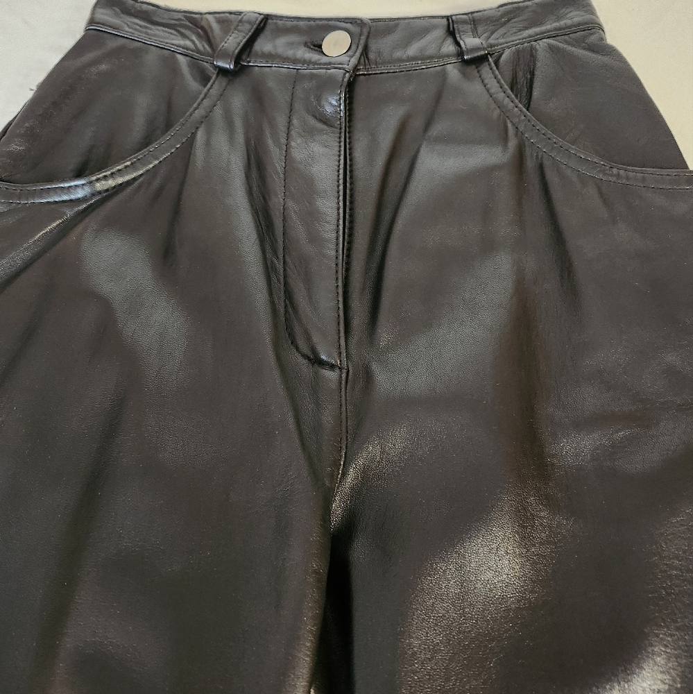 Vintage Tannery West Leather Pants